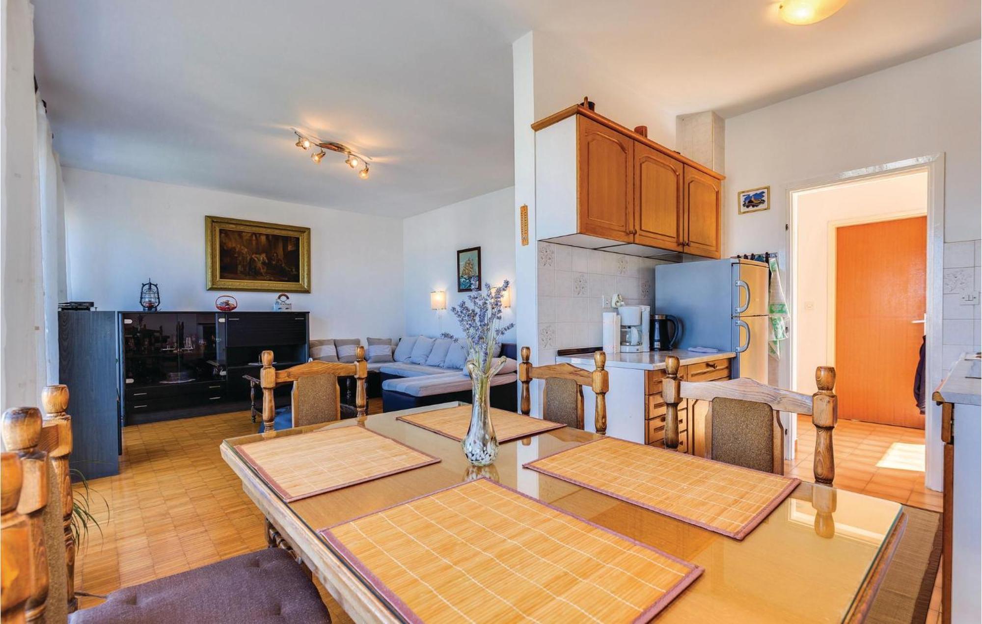 Nice Apartment In Crikvenica With House Sea View Kültér fotó